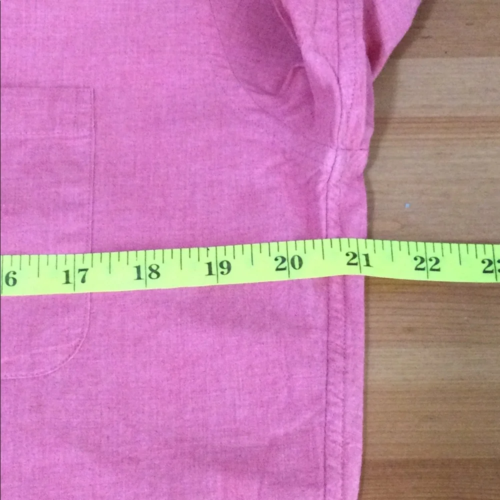J.Crew Men’s Slim Button Down Long Sleeve Salmon Shirt Size M